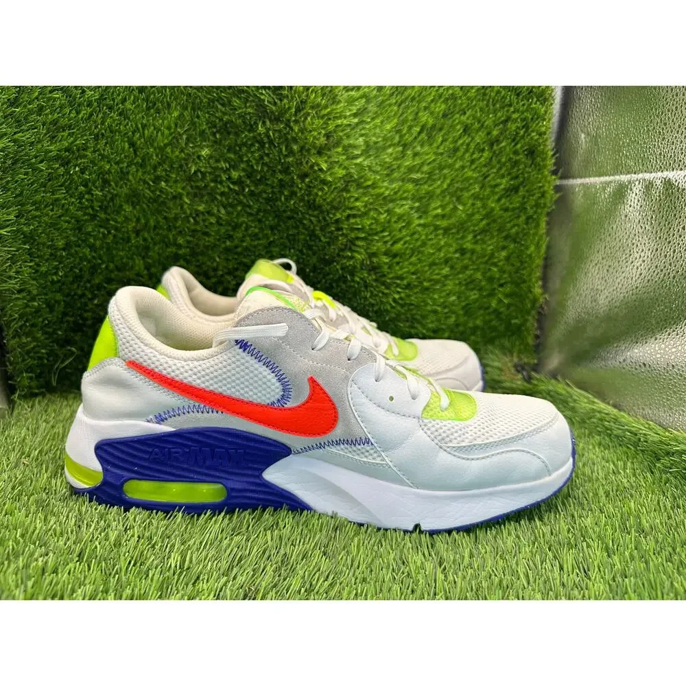 Nike Air Max Excee DD2985-100 Athletic Sneaker Mens 11 White Mesh Running Sports